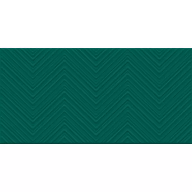 Green Chevron Mat 30/60 Rekt.