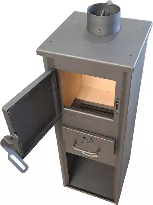Oceľové kachle Ekonomik LM 6 KW,2