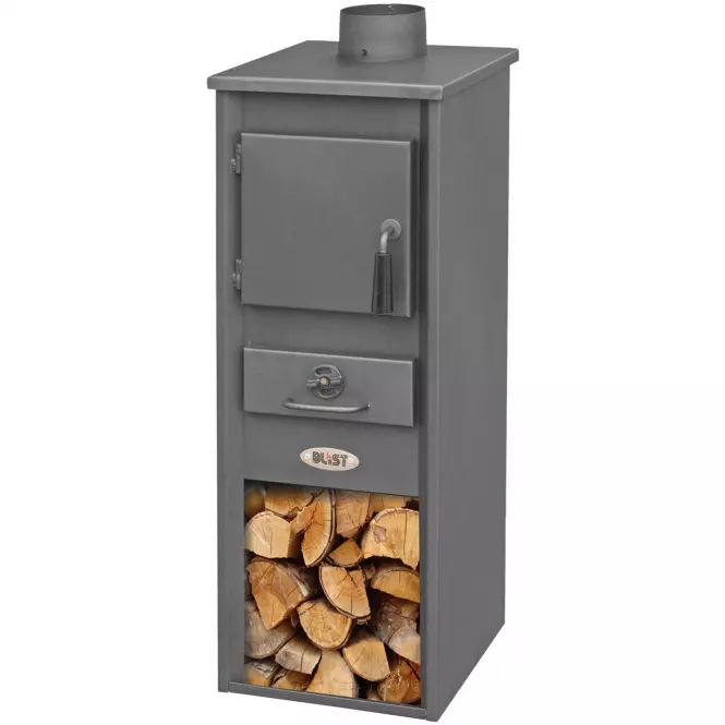 Oceľové kachle Ekonomik LM 6 KW,5