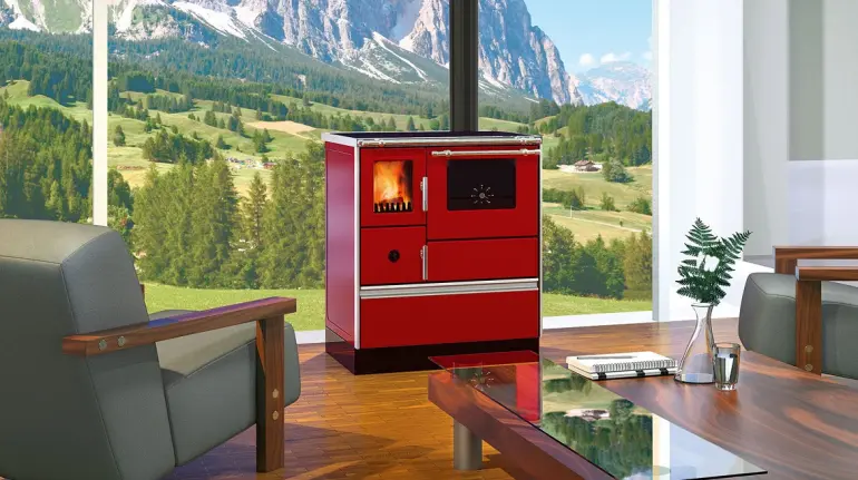 Sporák Dominant 70 Capuccino 7,6 kW ľavý