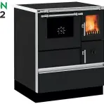 Sporák Dominant 70 antracit 7,6 kW ľavý