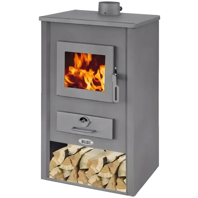 Oceľové kachle Blist PADOVA E s Vodným Plášťom 4,7 kW/14,7 kW