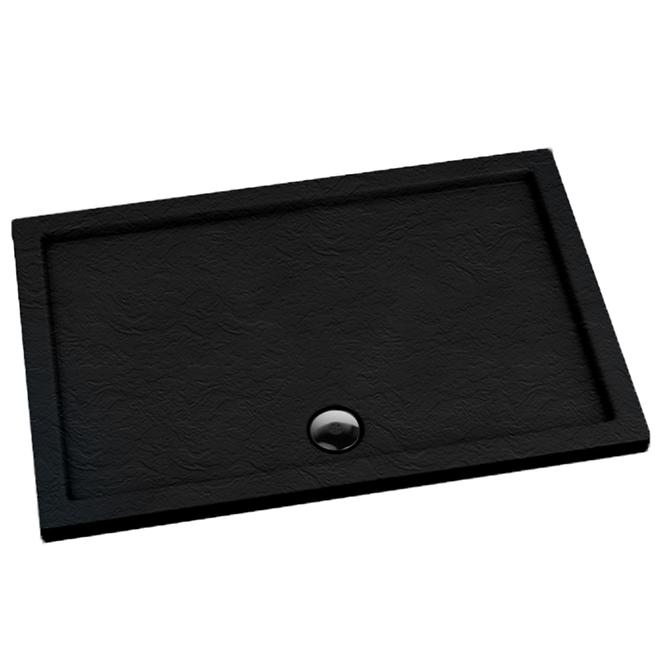 Vanička obdĺžniková Black Stone 90x120x5 Espera AQM267CST