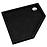 Vanička päťuhlová Black Stone 80x80x5 Espera AQM2397CST