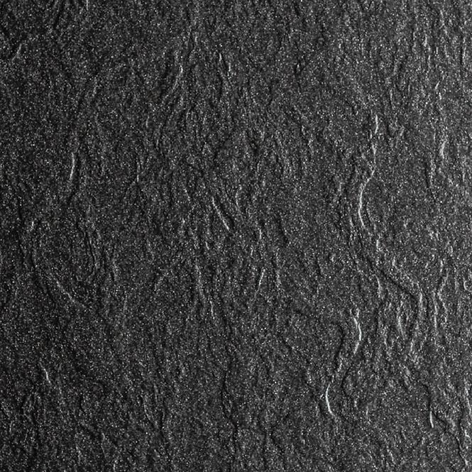 Vanička polokrúhla Black Stone 80x80x12 R55 Espera Plus AQM4633CST