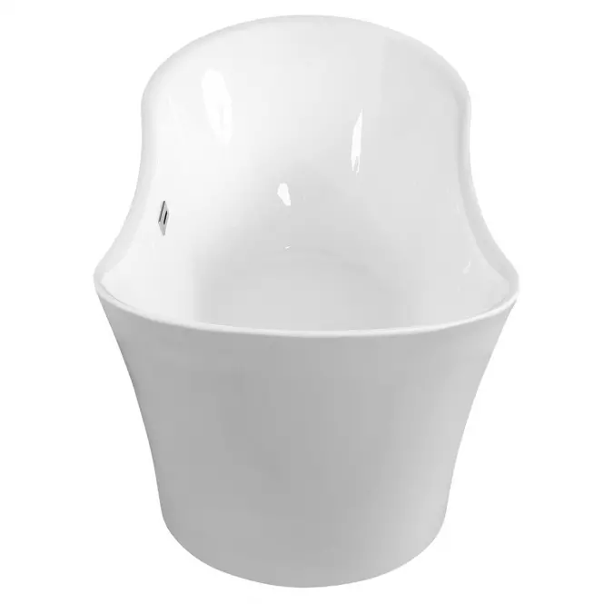 Voľne stojaca vaňa Amber 170/80 so sifónom Klik Klak s obdĺžnikovým prepadom Slim chróm,2
