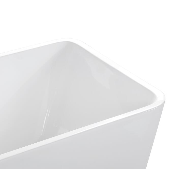 Voľne stojaca vaňa Evita 160/80 + Klik-Klak s prepadom Slim chróm,5