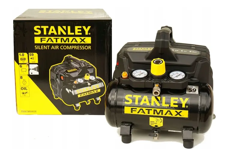Bezolejový kompresor STANLEY 6L tiché