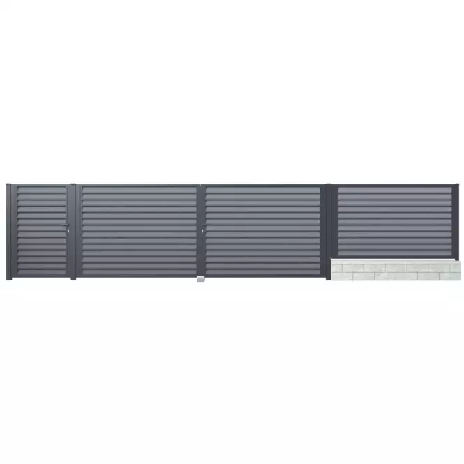 Plotový panel Imperial 120x199 NC RAL7016 W10874