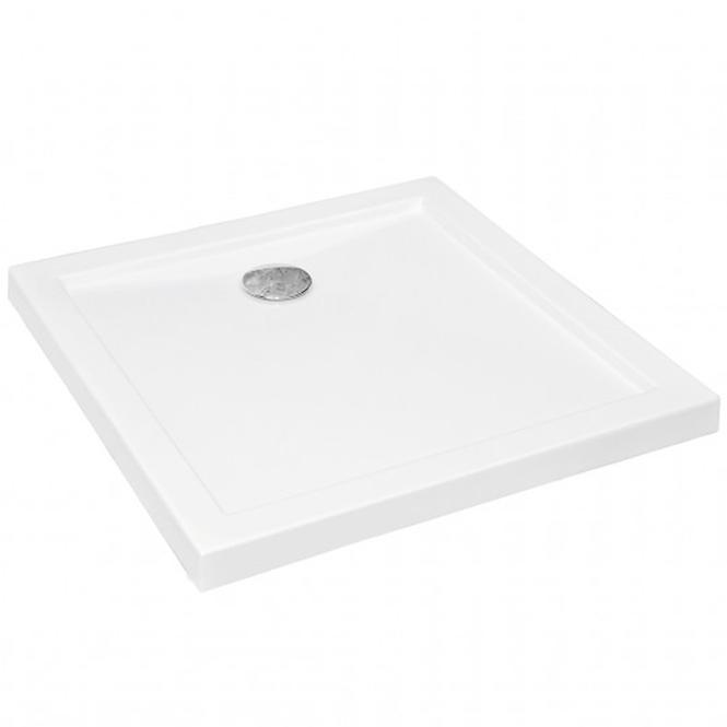 Štvorcová sprchová vanička Aquarius Slimline 80/80/3