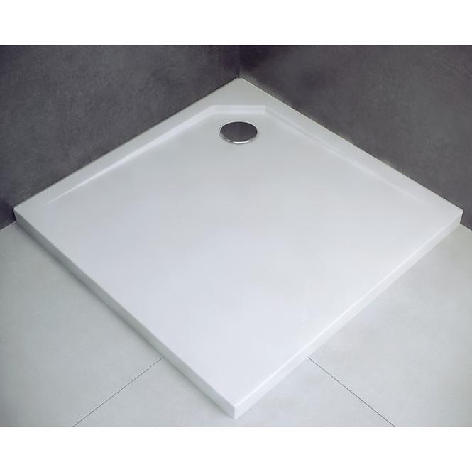 Štvorcová sprchová vanička Acro Ultraslim 80/80/2,4/3,5
