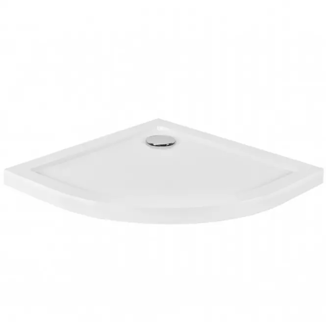 Sprchová vanička polokrúhla Aron Slimline 80/80/3/5,5