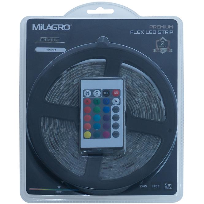 Súprava LED RGB 5M + STR/diaľkové ovládanie MLZ8029