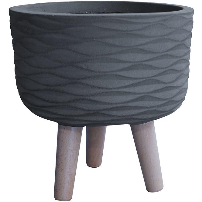 Kvetináč LT14638T-2S+LT8034  24x24x25 cm  P75