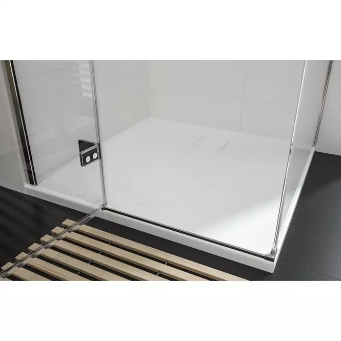 Sprchový kút Jota ľavý 80x80x195 mm,6