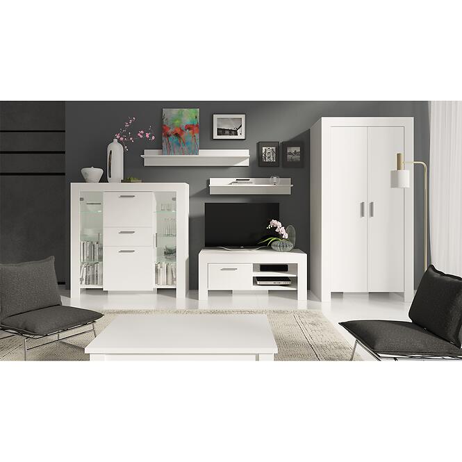Komoda Cezar 13  Biela,4
