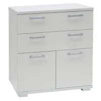 Komoda Polaris  2d2s biely