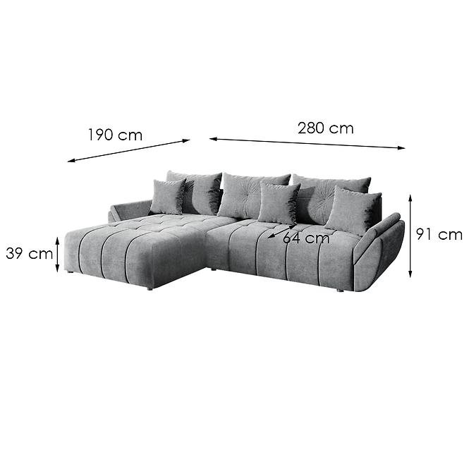 Rohova sedacia suprava Bono New Gusto 88