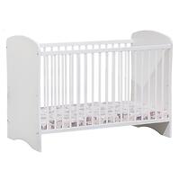 Postieľka  Lulu s matracom biela