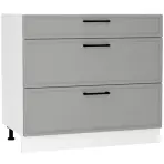 Kuchynská skrinka Emily D90PC S/3 Dast Grey