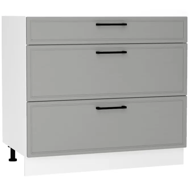 Kuchynská skrinka Emily D90PC S/3 Dast Grey