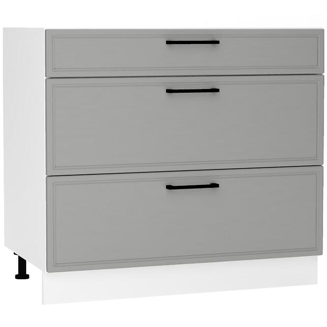 Kuchynská skrinka Emily D90PC S/3 Dast Grey