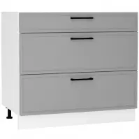 Kuchynské skrinka Emily D90PC S/3 Dast Grey