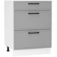 Kuchynská skrinka Emily D60S/3 Dast Grey
