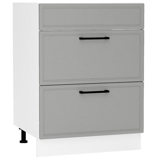 Kuchynská skrinka Emily D60PC S/2 ZASL Dast Grey