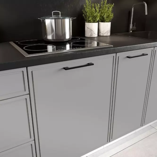 Kuchynské skrinka Emily D60PC S/2 ZASL Dast Grey