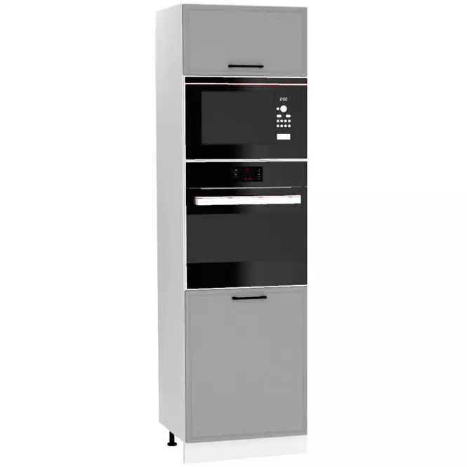 Kuchynské skrinka Emily D60PK MV 2133 PL Dast Grey