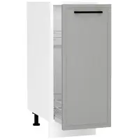 Kuchynská skrinka Emily D30 Cargo + kôš Dast Grey