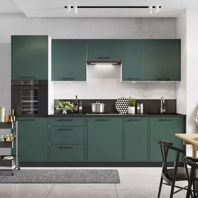 Kuchynská skrinka Emily D90PC S/3 zelená mat