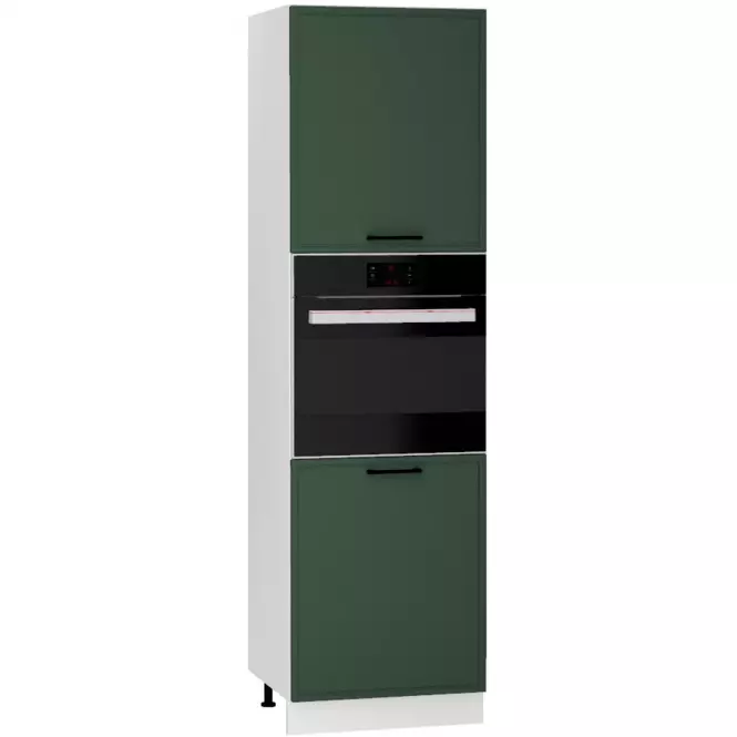Kuchynská skrinka Emily D60PK 2133 PL zelená mat