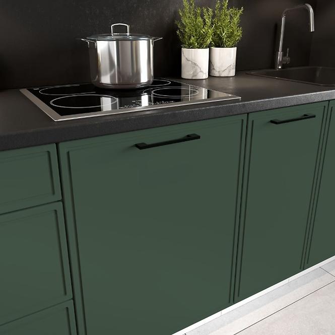 Kuchynská skrinka Emily D60PK 2133 PL zelená mat,3