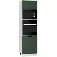 Kuchynská skrinka Emily D60PK MV 2133 PL zelená mat