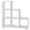 Regál schody 3x3 biely