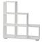 Regál schody 3x3 biely