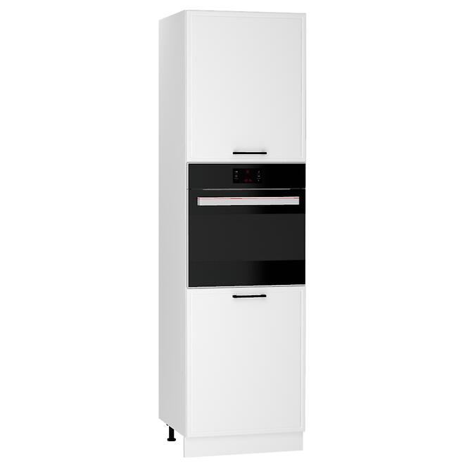 Kuchynská skrinka Emily D60PK 2133 PL biely hrášok mat