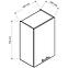 Kuchynská skrinka Emily W45 Pl čierny hrášok,2