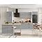 Kuchynská skrinka Emily W60/68 Slim Pl so strieborným digestorom  Dast Grey,10