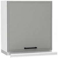Kuchynské skrinka Emily W60/68 Slim Pl so strieborným digestorom  Dast Grey