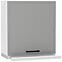Kuchynské skrinka Emily W60/68 Slim Pl so strieborným digestorom  Dast Grey
