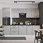 Kuchynské skrinka Emily W60/68 Slim Pl so strieborným digestorom  Dast Grey,9