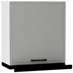 Kuchynská skrinka Emily W60/68 Slim Pl  s čiernym digestorom Dast Grey