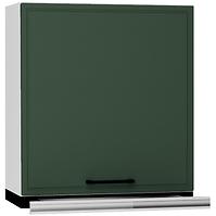 Kuchynské skrinka Emily W60/68 Slim s striebro kapucňou zelená mat