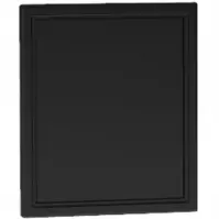 Panel bočný Emily 360x304 čierny hrášok
