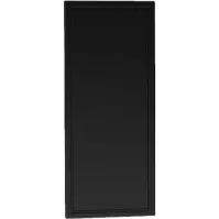 Panel bočný Emily 720x304 čierny hrášok