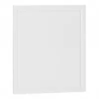 Panel bočný Emily 360x304 biely hrášok mat
