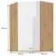 Kuchynská skrinka Artisan biely lesk 58x58 GN-90 1F,2